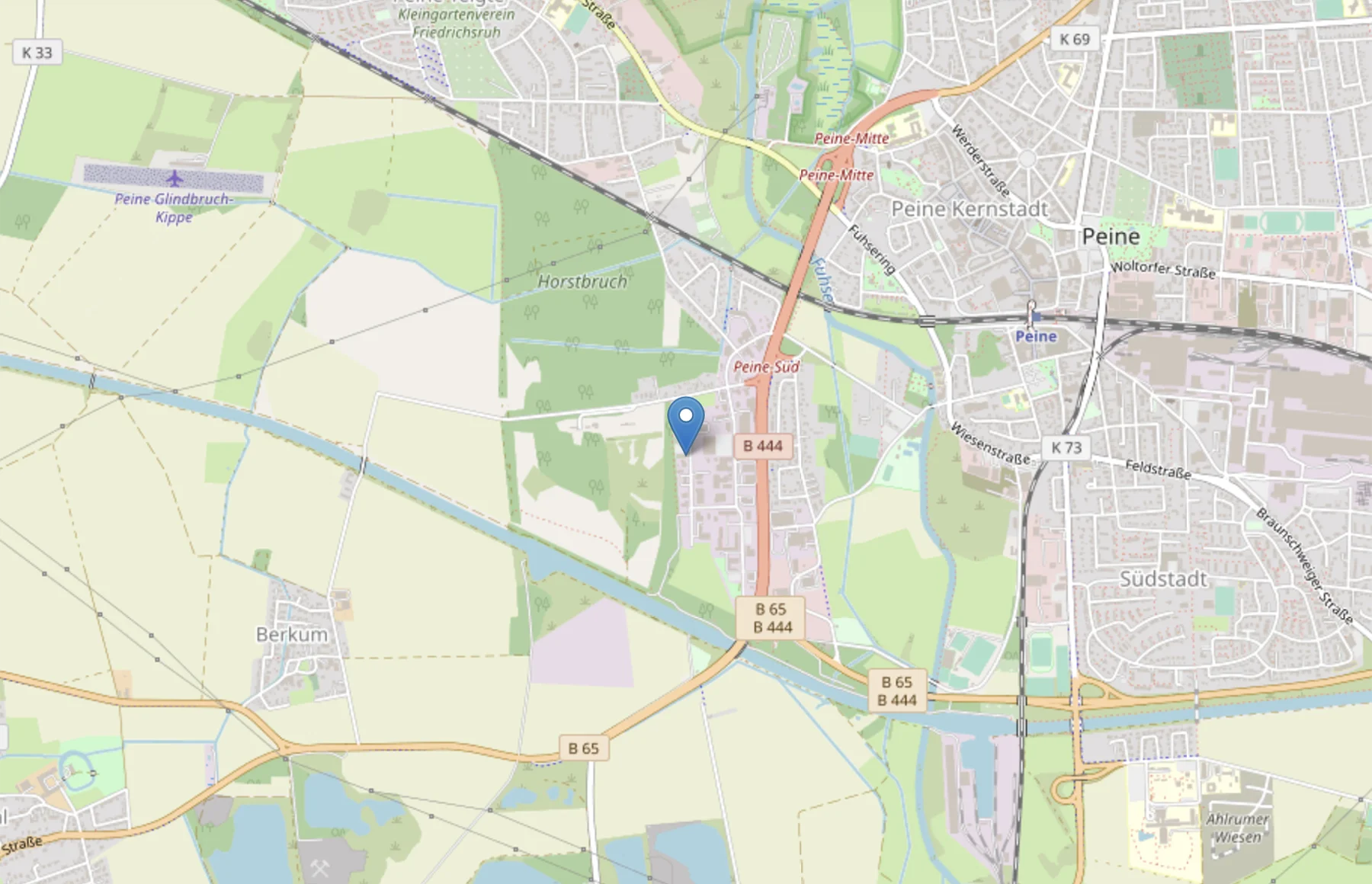 Dr. Seidling Kartenausschnitt